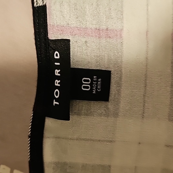 EUC Torrid 00 ponte plaid midi dress - Picture 5 of 8